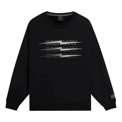 Li-ning Way Of Wade Thunder Graphic Sweatshirt 'black'