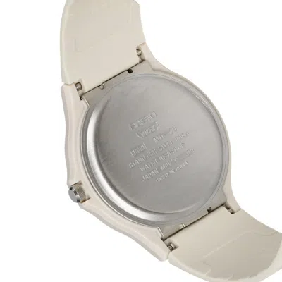 Casio Standard Series Waterproof Fashion Stylish Resin Strap 38.8*34.9*7.8mm Black Watch Unisex Mens In White