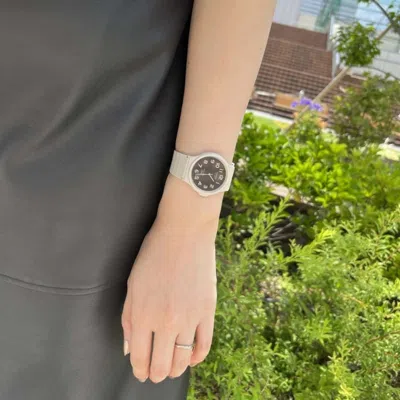 Casio Standard Series Waterproof Fashion Stylish Resin Strap 38.8*34.9*7.8mm Black Watch Unisex Mens In White