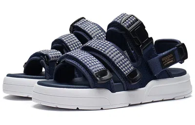 Li-ning Coca Sandals 'navy White' In Multi