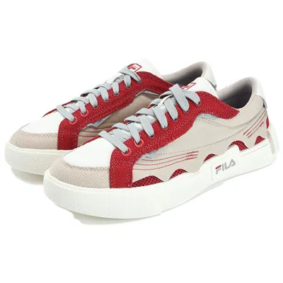 Fila Fusion (wmns)  Pop Skate Shoes 'red Beige White'