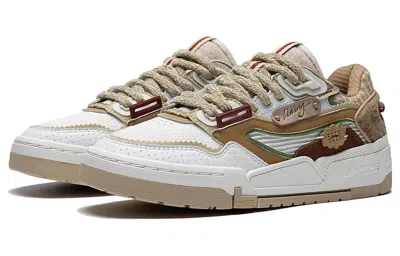 Li-ning (wmns)  001 Btc Prm 'white Tan' In Multi