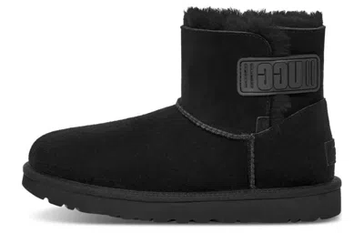 Ugg (wmns)  Mini Bailey Logo Strap Boot 'black'