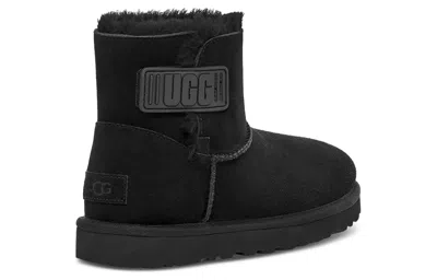 Ugg (wmns)  Mini Bailey Logo Strap Boot 'black'
