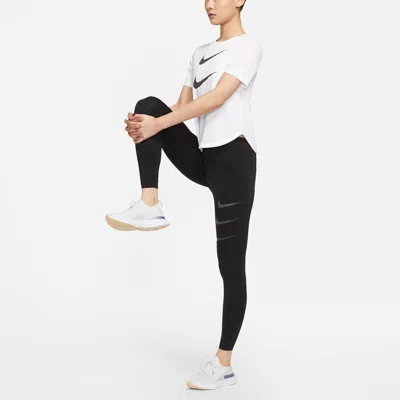 Nike Epic Luxe Run Division Pocket Leggings In Black