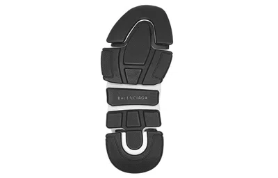Balenciaga Black Stretch Fabric Speed 2.0 Sneakers In Multi