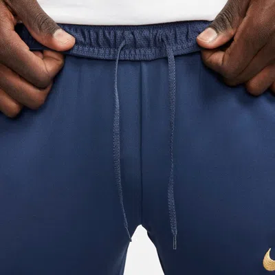 Nike Fff Strike  Men's Dri-fit Knit Soccer Pants In Blue