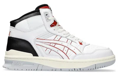 Asics Ex89 Mt 'white Spice Latte' In Animal Print