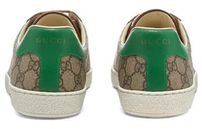 Gucci (wmns)  Ace 'fake/not Print' In Brown