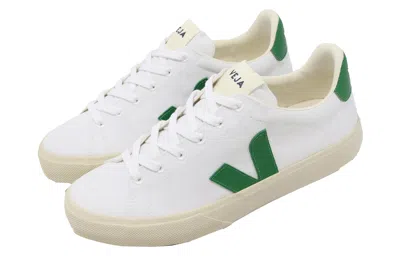 Veja Recife Chromefree Leather Men Sneaker In White Emeraude