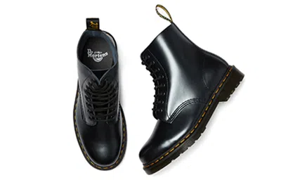 Dr. Martens 1460 Pascal Chroma 8 Martin Boots Couple Style Silver Black In Multi