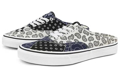 Vans Authentic Mule 'pattern Mix - Dress Blues' In Multi