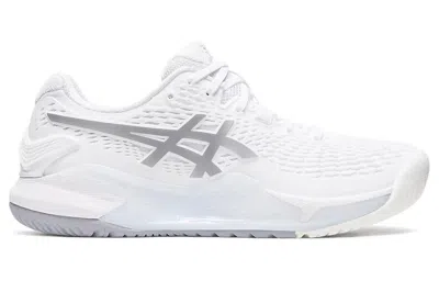 Asics (wmns)  Gel-resolution 9 Wide 'white Pure Silver' In Multi