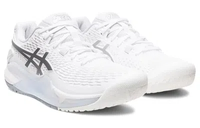 Asics (wmns)  Gel-resolution 9 Wide 'white Pure Silver' In Multi