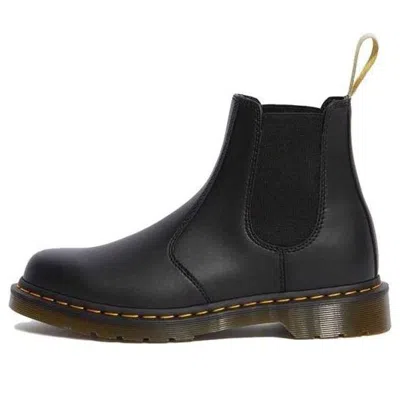 Dr. Martens Black Vintage 2976 Leather Chelsea Boots In Schwarz