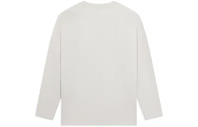 Li-ning Embroidered Sweatshirt 'light Grey' In White