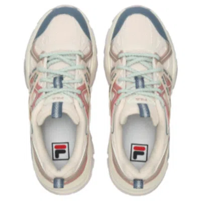 Fila (wmns)  Sofia 1s Fishbone Modern Low-top Shoes 'white Pink Blue' In Multi