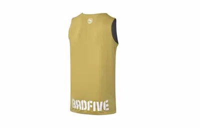 Li-ning Badfive Logo Basketball Jersey 'yellow White'