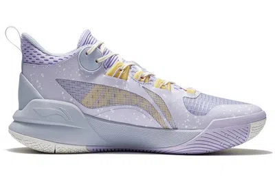Li-ning Sonic 10 Team 'lilac Purple Pale Banana' In Multi