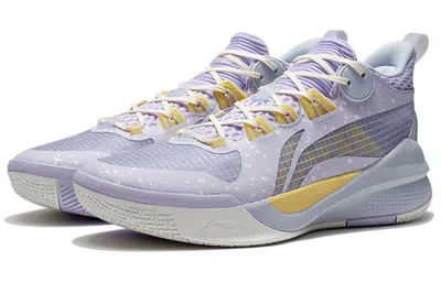 Li-ning Sonic 10 Team 'lilac Purple Pale Banana' In Multi