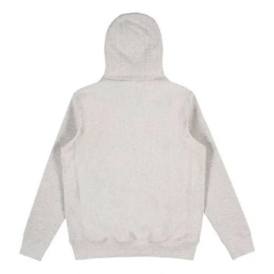 Noah Winged Foot Embroidered Hoodie 'grey' In Gray