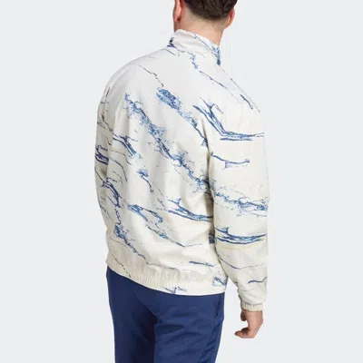 Adidas Originals Adidas Italy Anthem Reversible Jacket 'white Blue'