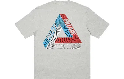 Palace P-3d T-shirt 'grey' In Gray