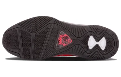 Nike Lebron 8 V/2 Low "solar Red" Sneakers In Red