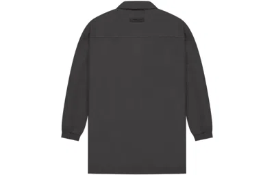 Essentials Barn Shirt Jacket In Black