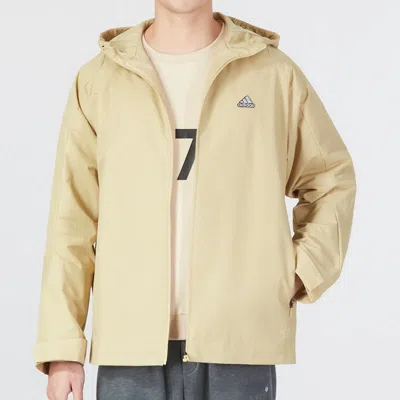Adidas Originals Adidas Tech Mh Woven Jacket 'beige' In Neutral