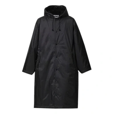 Comme Des Garçons Comme Des Garcons Bench Boa Lined Coat 'black'