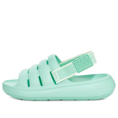 Ugg (wmns)  Fluff Yeah Slide 'emerald Green' In Multi