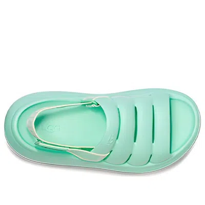 Ugg (wmns)  Fluff Yeah Slide 'emerald Green' In Multi