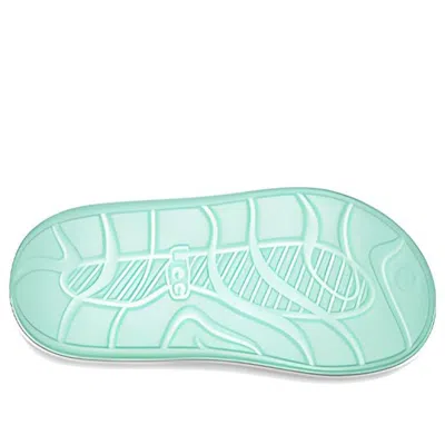 Ugg (wmns)  Fluff Yeah Slide 'emerald Green' In Multi