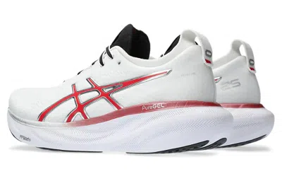 Asics Gel-nimbus 25 Anniversary 'classic Red' In Multi