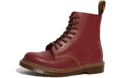 Dr. Martens 1460 Smooth Man Ankle Boots Burgundy Size 9 Leather