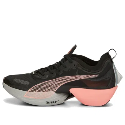 Puma (wmns)  Fast-r Nitro Elite Carbon 'black Carnation Pink' In Multi