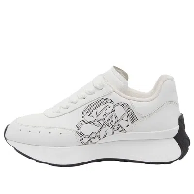 Alexander Mcqueen Sprint Runner Lace-up Sneakers In White