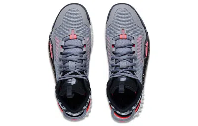 Li-ning Badfive 3 Low 'grey Black' In Gray