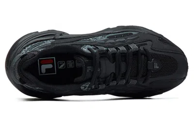 Fila (wmns)  Low-top Running Shoes Leopard Print For Black/green