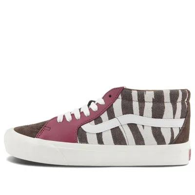 Vans Vault Sk8-mid Vr3 Lx 'safari Rumba Red' In Multi