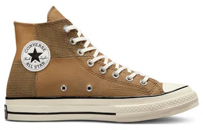Converse Chuck 70 High 'houndstooth Patchwork' In Brown
