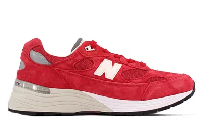 New Balance X Kith 992 Made In Usa 'kithmas Collection - Team Red'