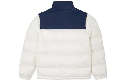 Converse Short Down Jacket 'white Midnight Navy'