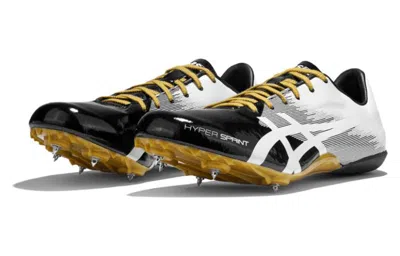 Asics Hyper Sprint 7 'white Black Gold' In Multi