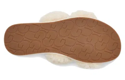 Ugg (wmns)  Maxi Curly Scuffetta Slippers 'cozy Minimalist Beige' In Neutral