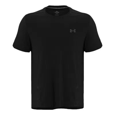 Under Armour Tech Vent Logo-print T-shirt In Black