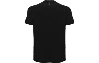 Under Armour Tech Vent Logo-print T-shirt In Black