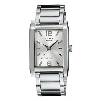 Casio Dress Series 3 0 Meter Waterproof Arab Numeric Scale Watch In Silver