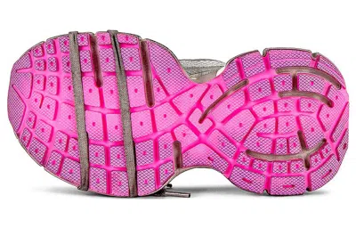 Balenciaga 3xl Mesh-panel Sneakers In Gray